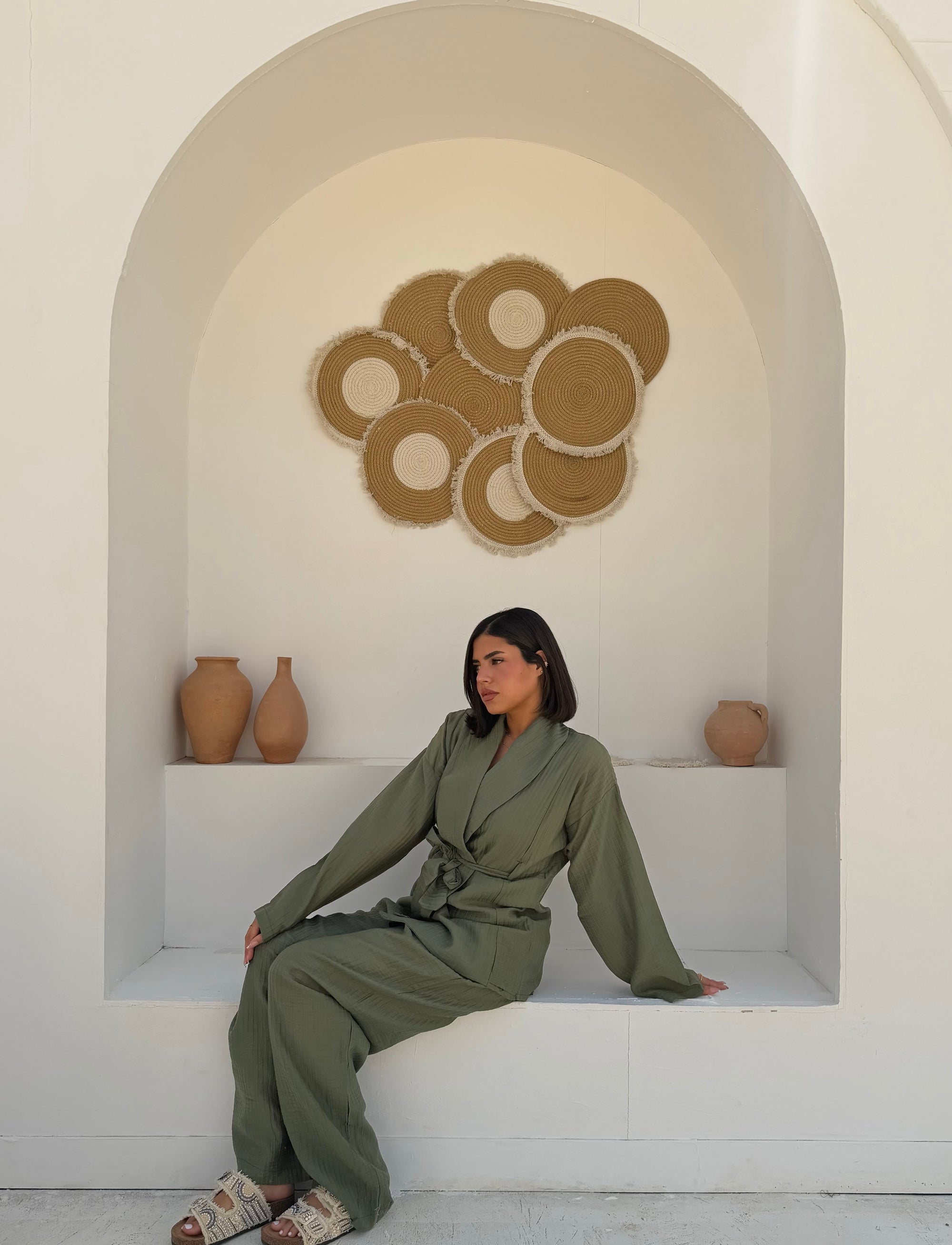 The Empress set -olive