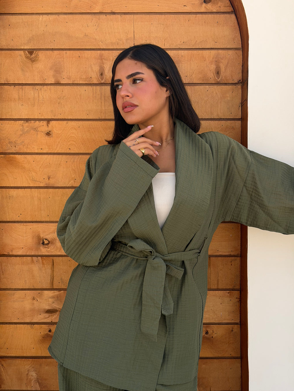 The Empress set -olive