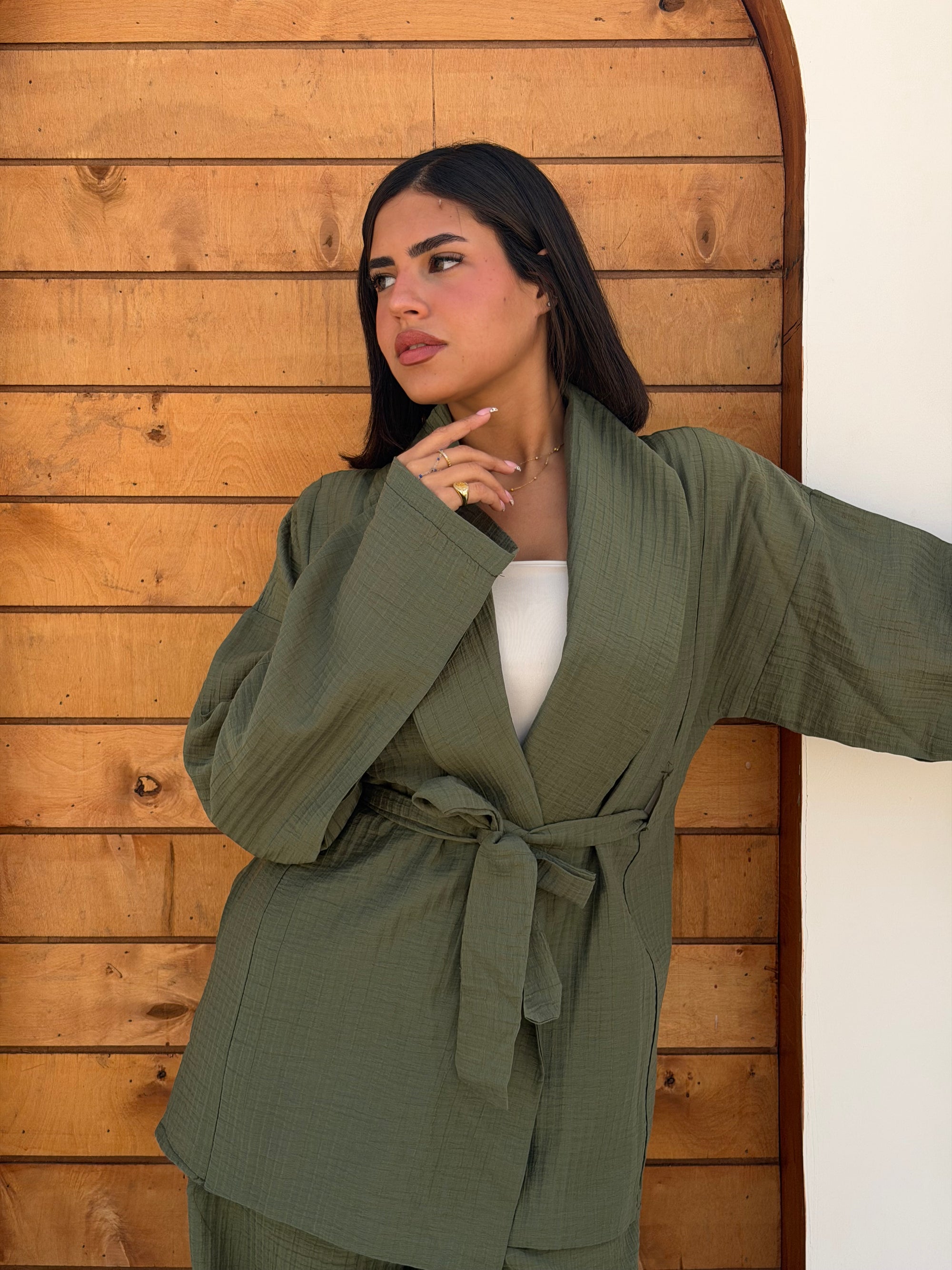 The Empress set -olive