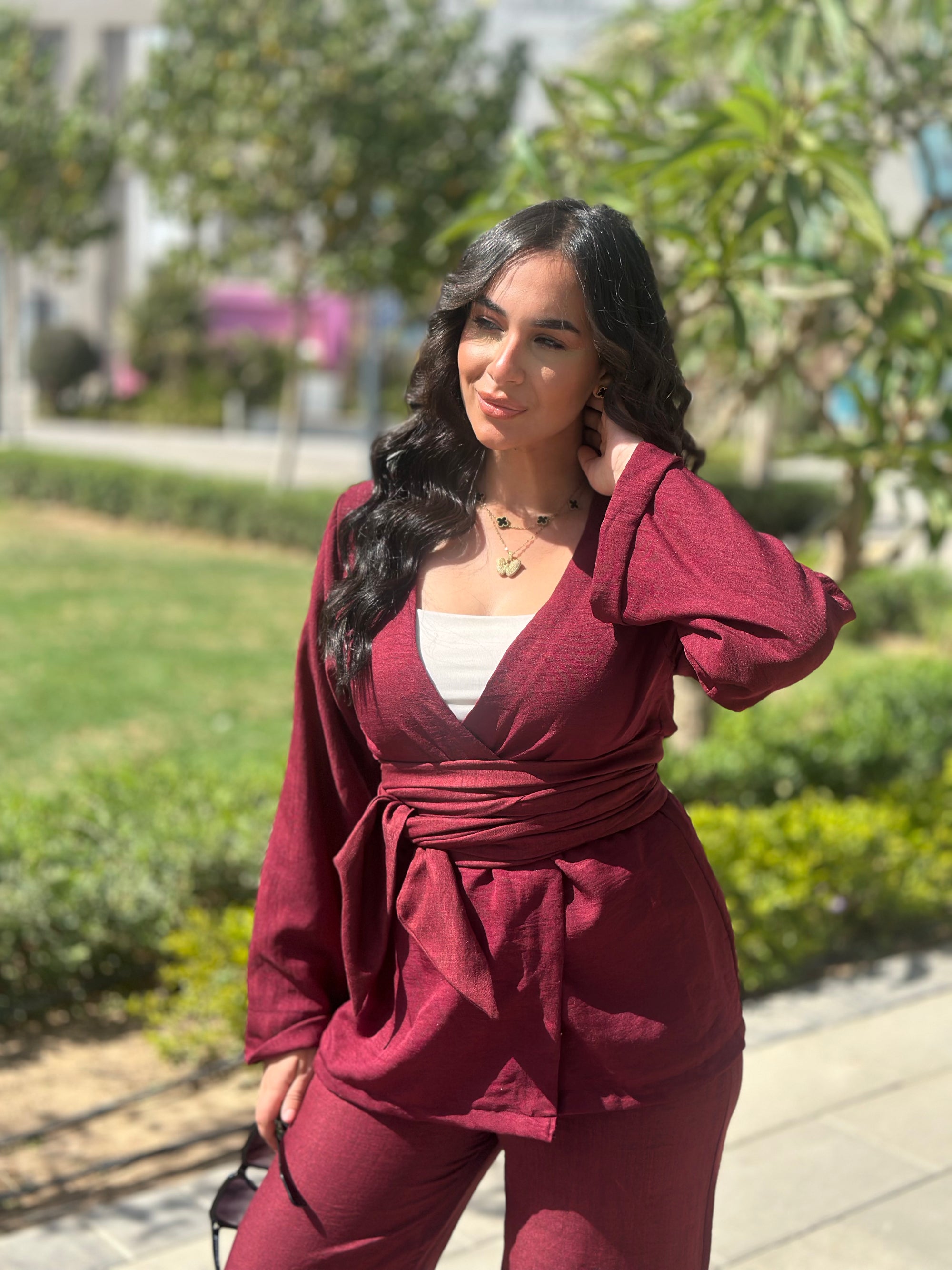 Rúbaia – Linen Summer Set